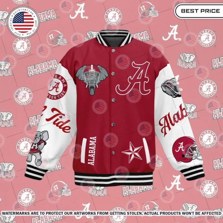 Alabama Crimson Tide Baseball Jacket She has grown up know