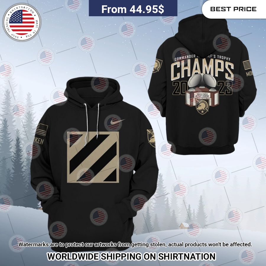 Army Black Knights Football CIC Champions 2023 Hoodie She has grown up know