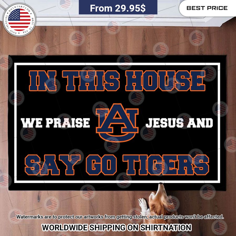 auburn tigers in this house we praise jesus and say go tigers doormat 1 392.jpg