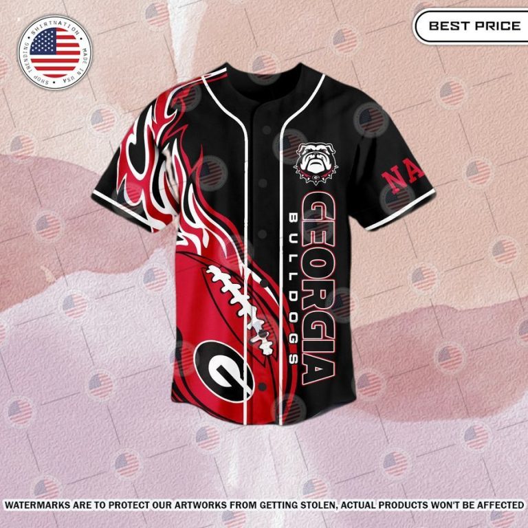 best georgia bulldogs between the hedges custom jersey 2