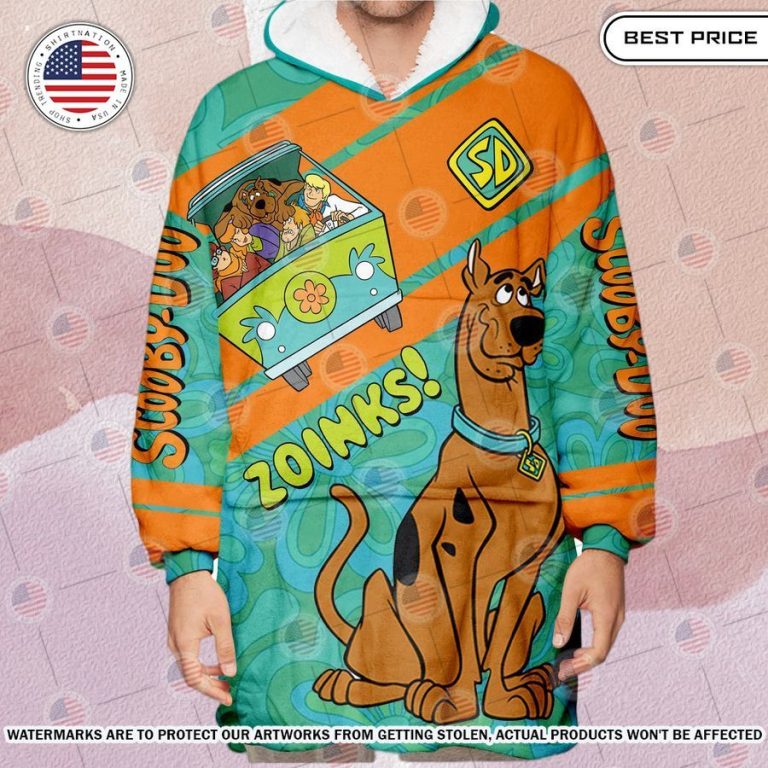 BEST Scooby Doo Where Are You Hoodie Blanket Sizzling