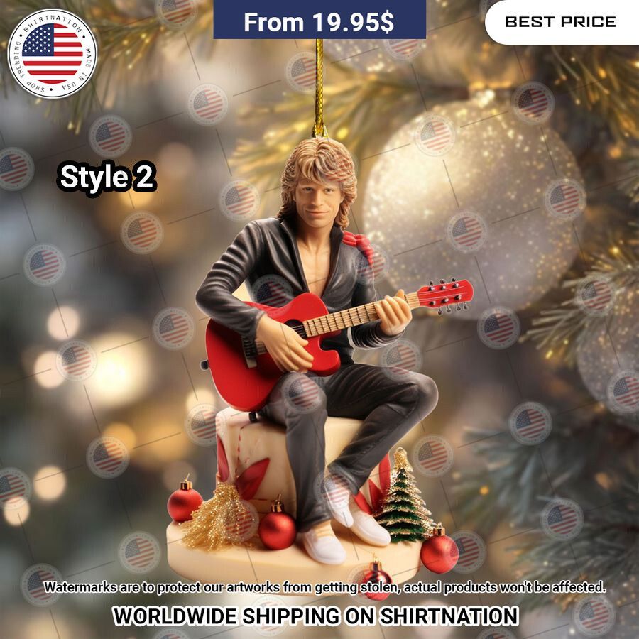 Bon Jovi Christmas Ornament Nice place and nice picture
