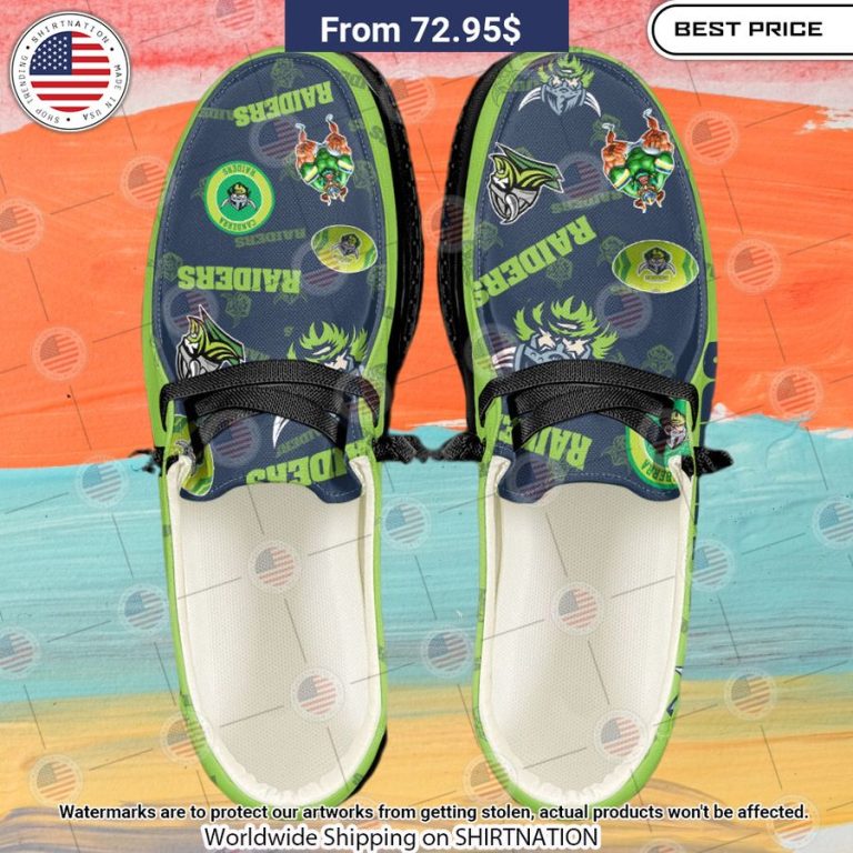 Canberra Raiders Custom Hey Dude Shoes You look cheerful dear