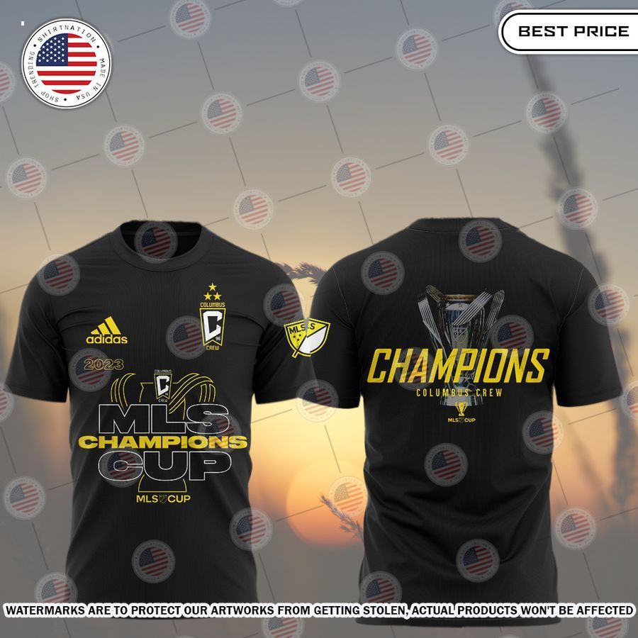 Columbus Crew Champions Cup Champs 2023 Shirt Nice shot bro