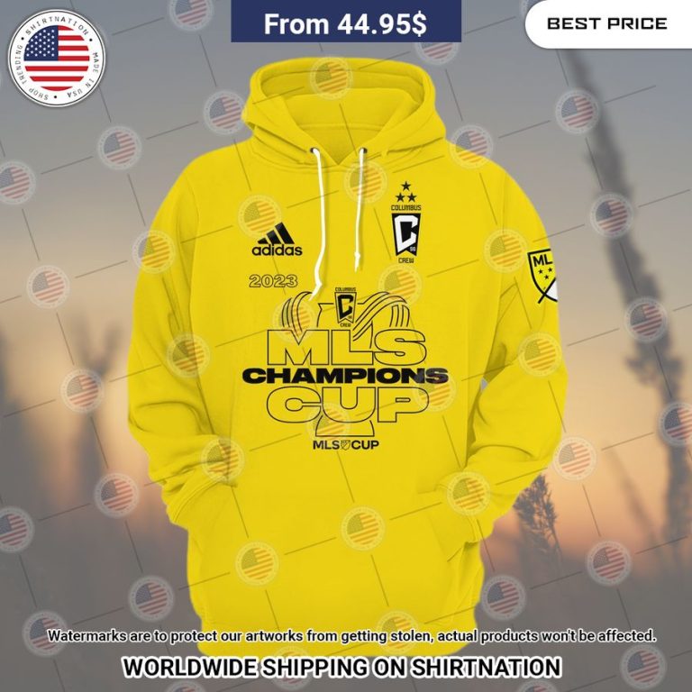 Columbus Crew Major League Soccer Champions 23 Hoodie Looking so nice