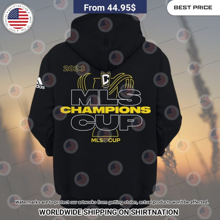 Columbus Crew Major League Soccer Champions Hoodie Hey! You look amazing dear