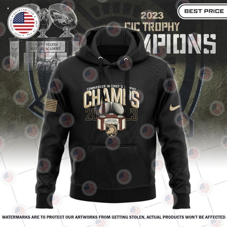 commander in chief trophy champions army black knights hoodie 2