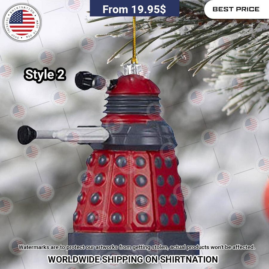 Doctor Who Christmas Ornament Have no words to explain your beauty