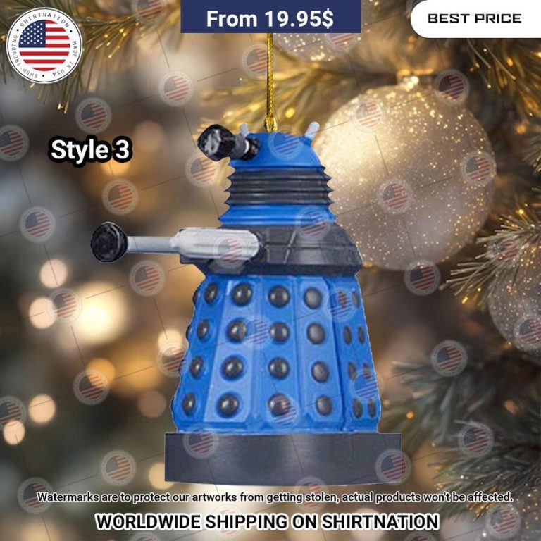 Doctor Who Christmas Ornament Eye soothing picture dear