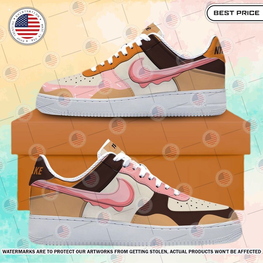 Dunkin' Donuts Nike Air Force Sneaker Oh my God you have put on so much!