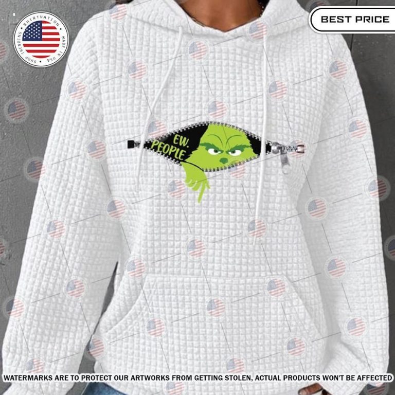 Ew People Grinch Hoodie My friend and partner