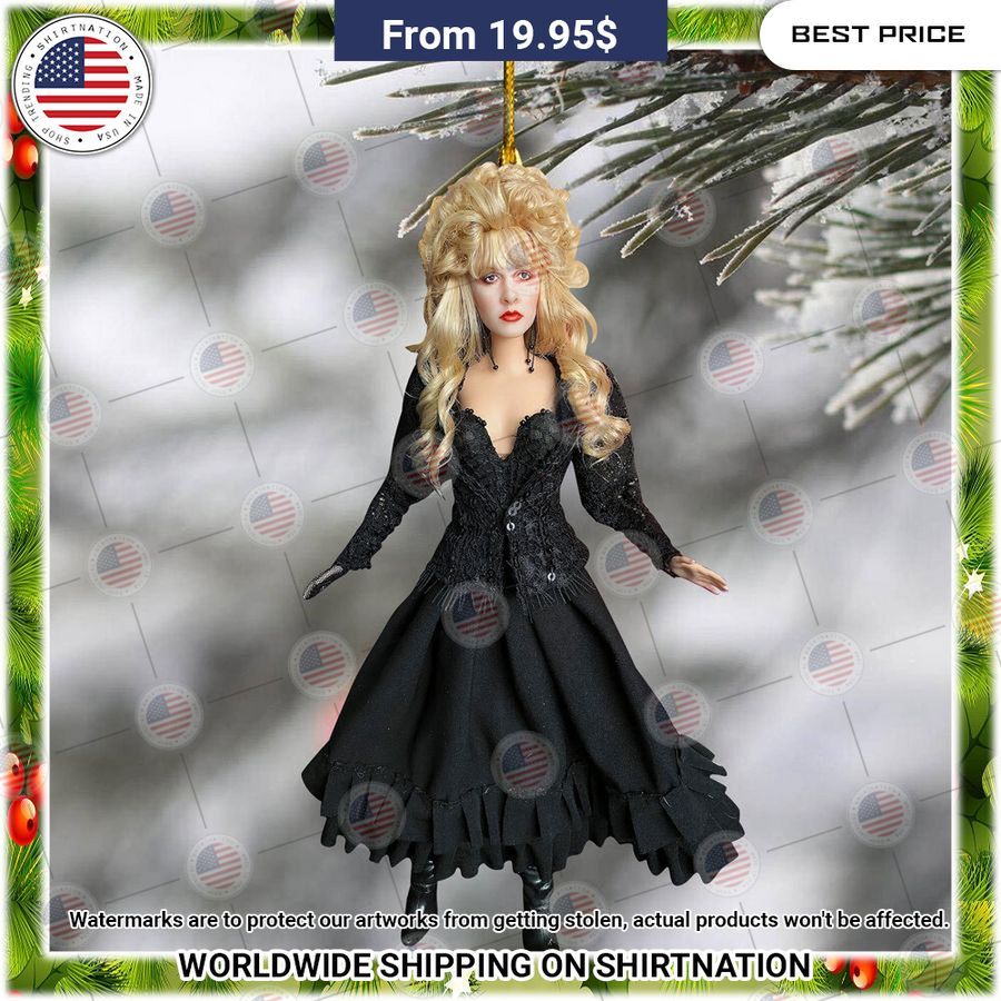 Fleetwood Mac Stevie Nicks Christmas Ornament Selfie expert