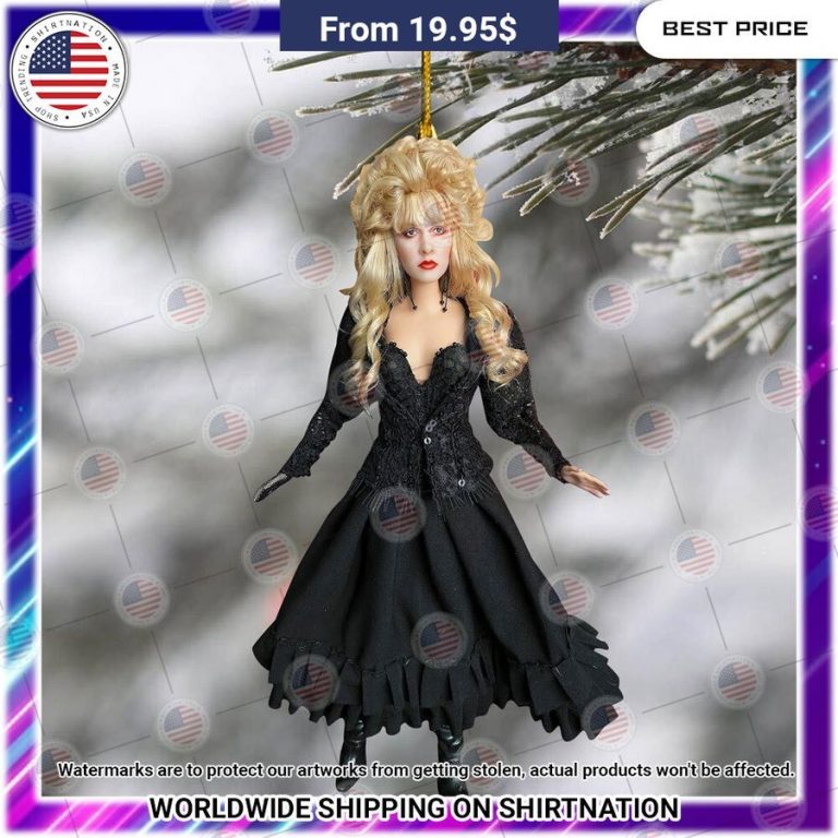 Fleetwood Mac Stevie Nicks Christmas Ornament It is too funny