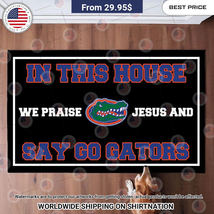 florida gators in this house we praise jesus and say go gators doormat 1 799.jpg