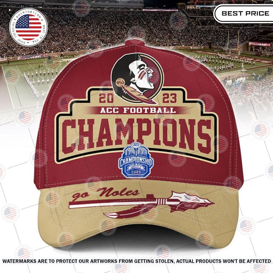 Florida State Seminoles go Noles Champions Cap Nice place and nice picture
