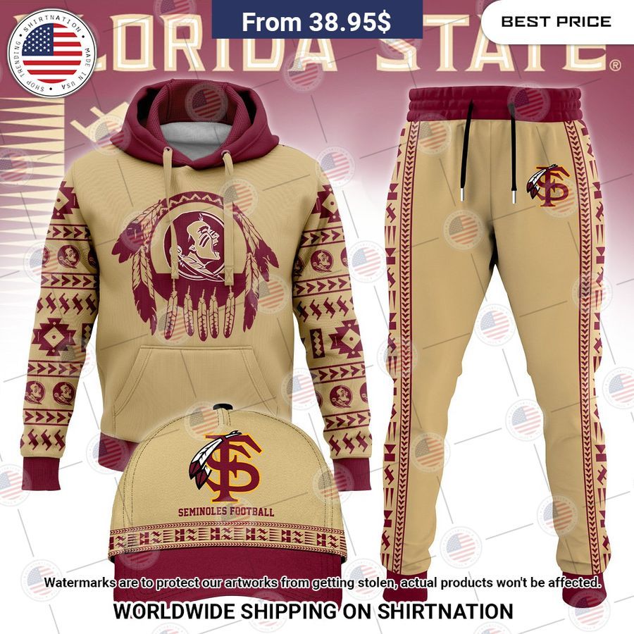 Florida State Seminoles native American Hoodie Is this your new friend?
