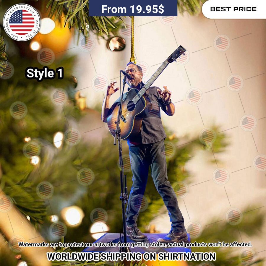 HOT Dave Matthews Band Christmas Ornament Amazing Pic