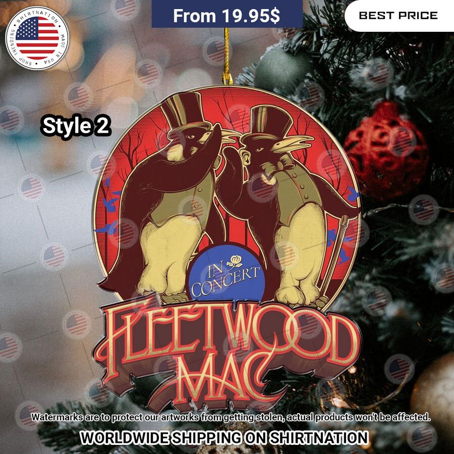 HOT Fleetwood Mac Christmas Ornament Is this your new friend?