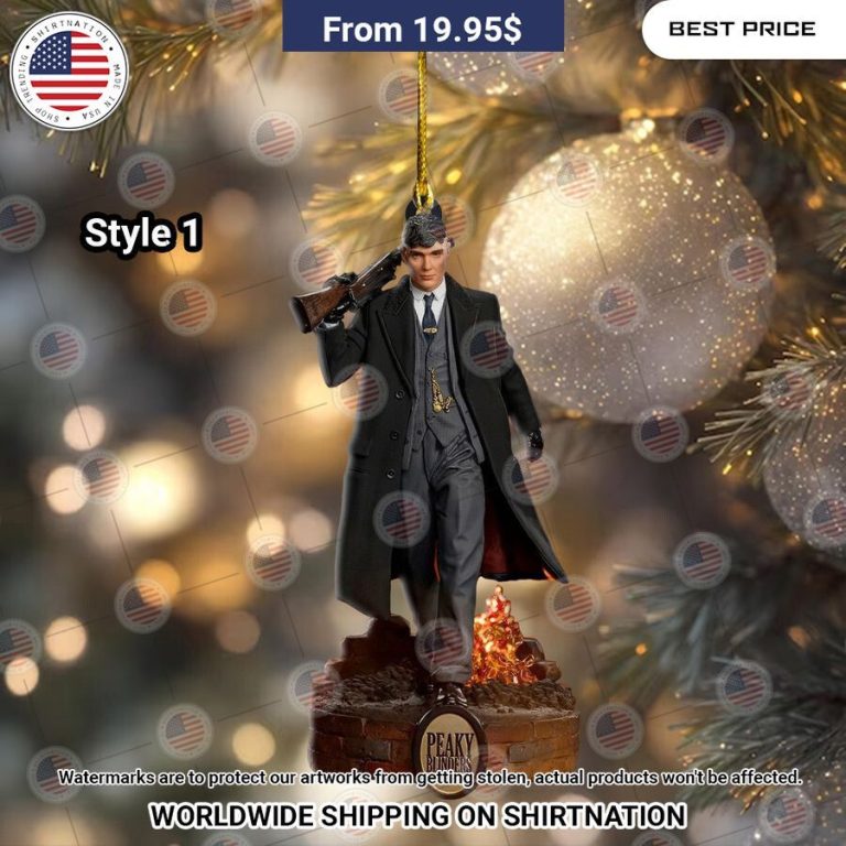 HOT Peaky Blinders Christmas Ornament Good click