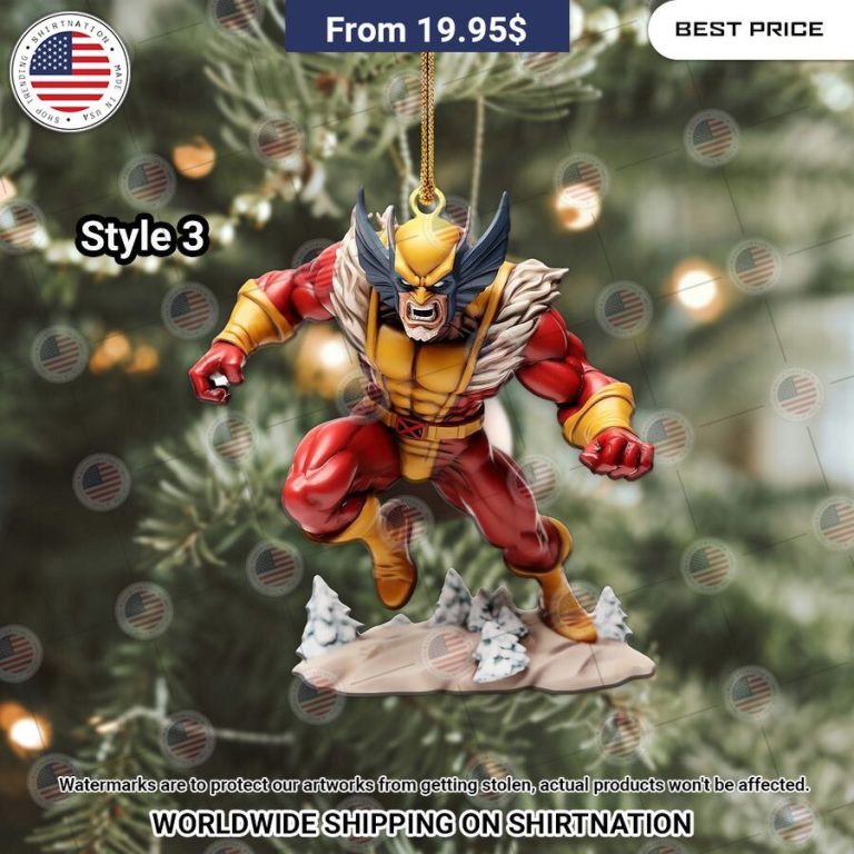 HOT Wolverine Christmas Ornament Awesome Pic guys