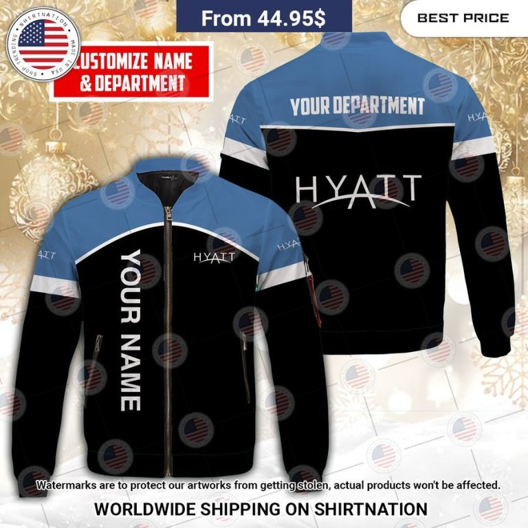 Hyatt Custom Fleece Hoodie Nice shot bro