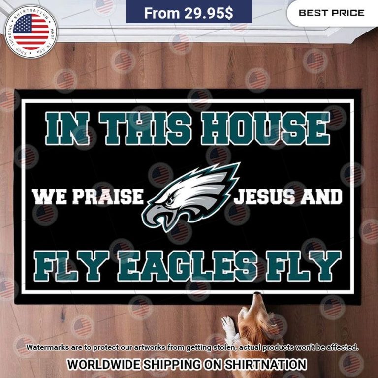 in this house we praise jesus and say fly eagles fly philadelphia eagles doormat 3 167.jpg