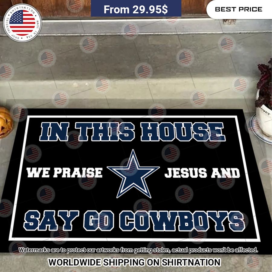 in this house we praise jesus and say go cowboys dallas cowboys doormat 2 265.jpg