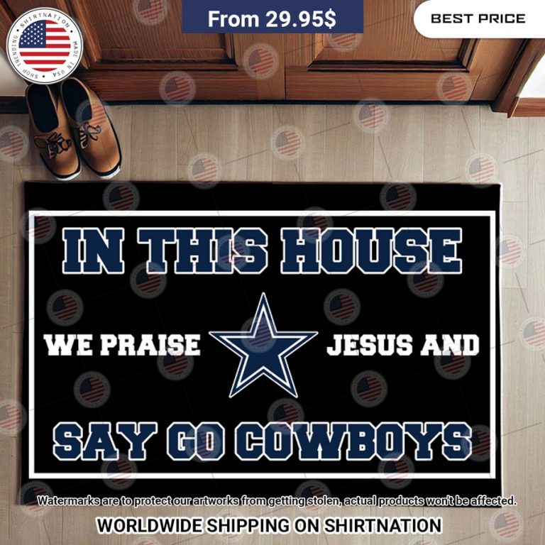 in this house we praise jesus and say go cowboys dallas cowboys doormat 3 843.jpg