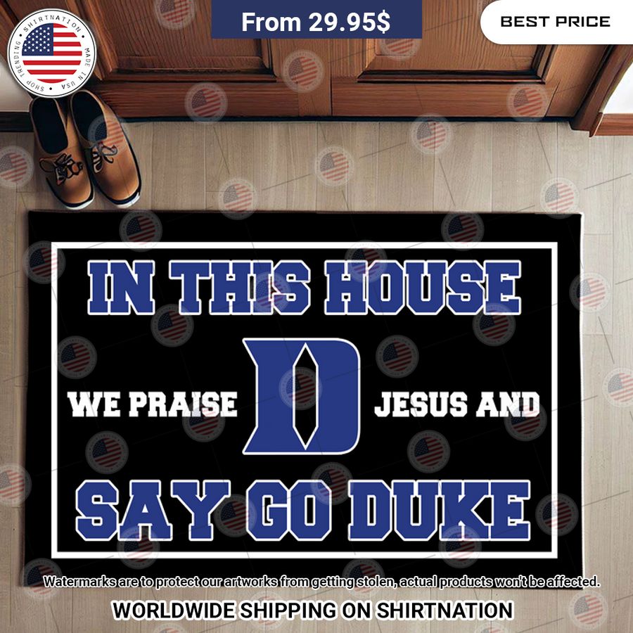 in this house we praise jesus and say go duke duke blue devils doormat 2 322.jpg