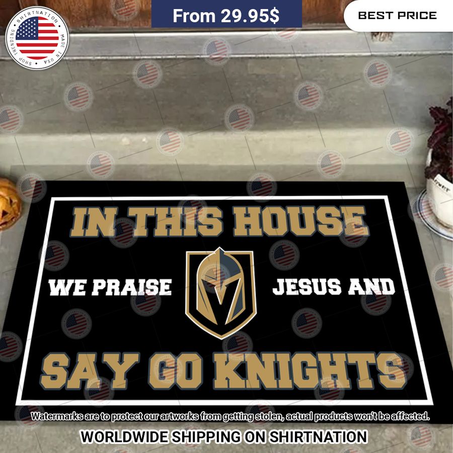 in this house we praise jesus and say go knights vegas golden knights doormat 2 42.jpg
