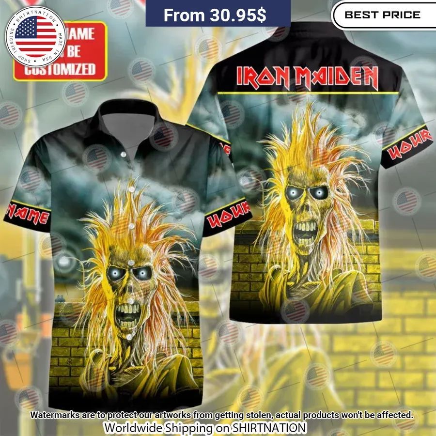 Iron Maiden 1980 Hawaiian Shirt Cool look bro