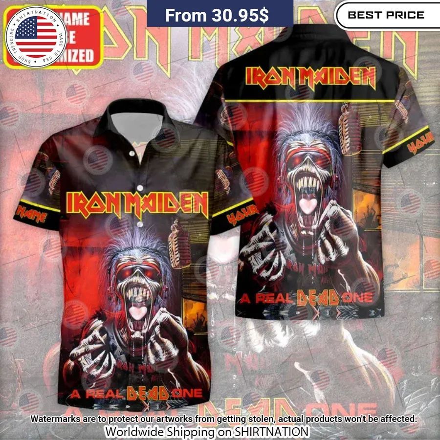 Iron Maiden A Real Dead One Hawaiian Shirt You are always best dear