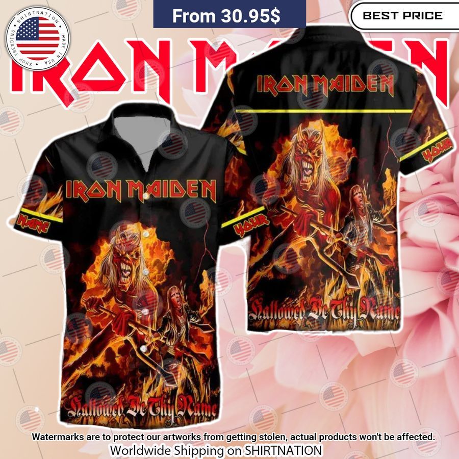 Iron Maiden Be Thy Name Hawaiian Shirt Oh my God you have put on so much!