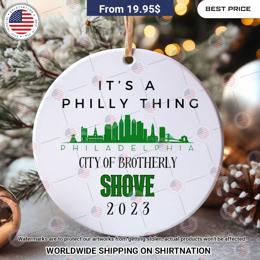It's a Philly Thing Philadelphia Eagles Ornament Damn good