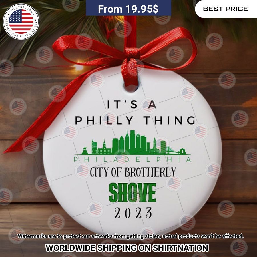 It's a Philly Thing Philadelphia Eagles Ornament Cuteness overloaded