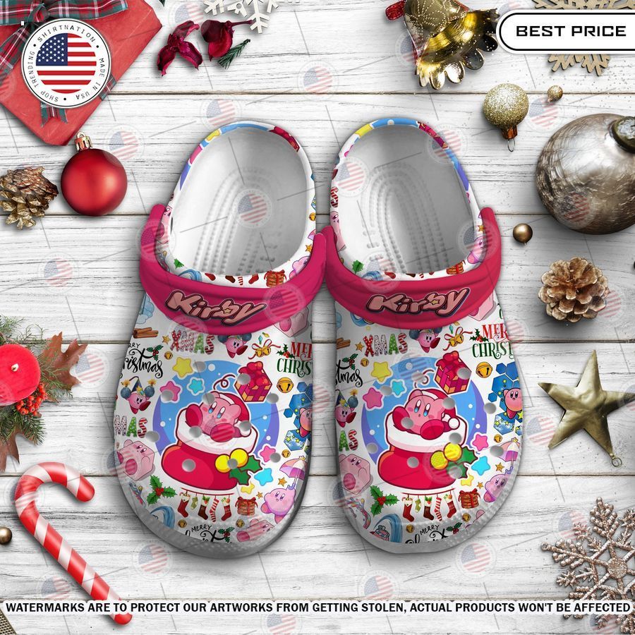 Kirby Merry Christmas Crocs The power of beauty lies within the soul.