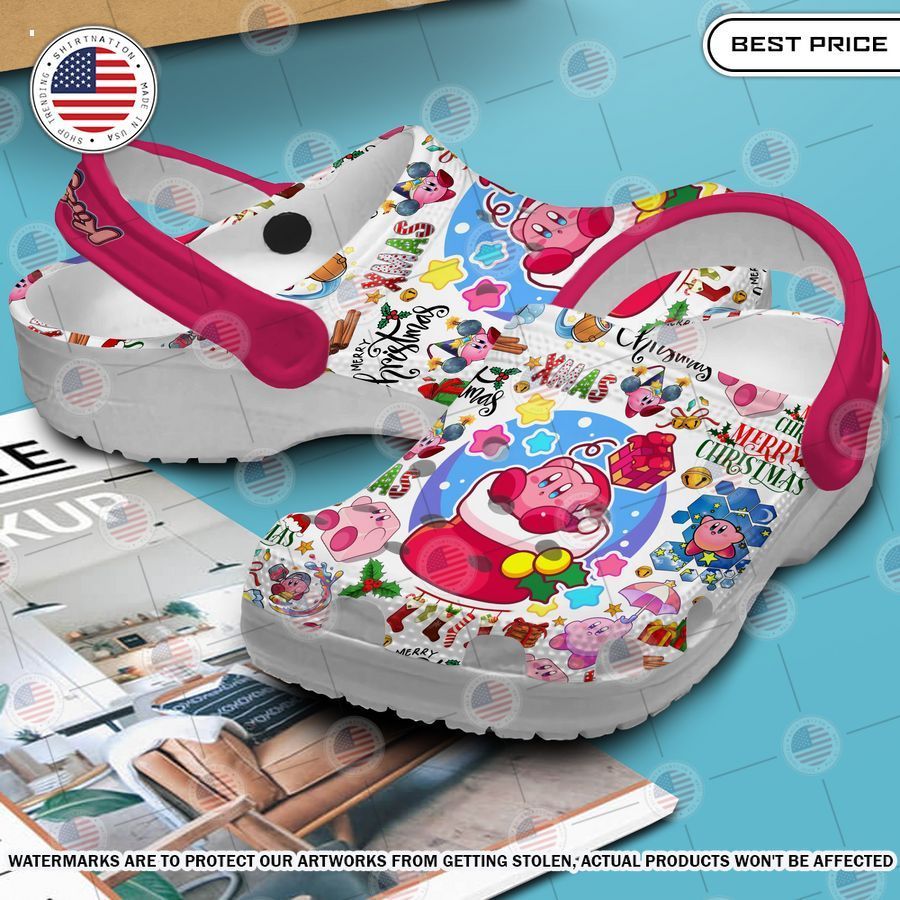 Kirby Merry Christmas Crocs Is this your new friend?