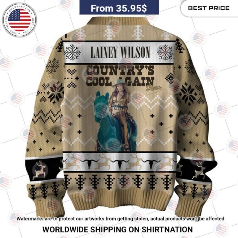 Lainey Wilson Country's Cool Again Sweater Damn good