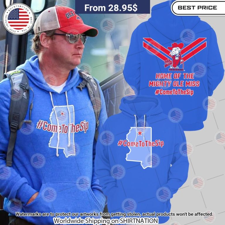 Lane Kiffin Ole Miss Rebels Football Champions Hoodie You look handsome bro