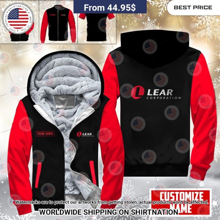 Lear Corporation Custom Fleece Hoodie Have no words to explain your beauty