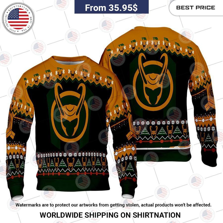 Loki God Of Stories Christmas Sweater Cool DP