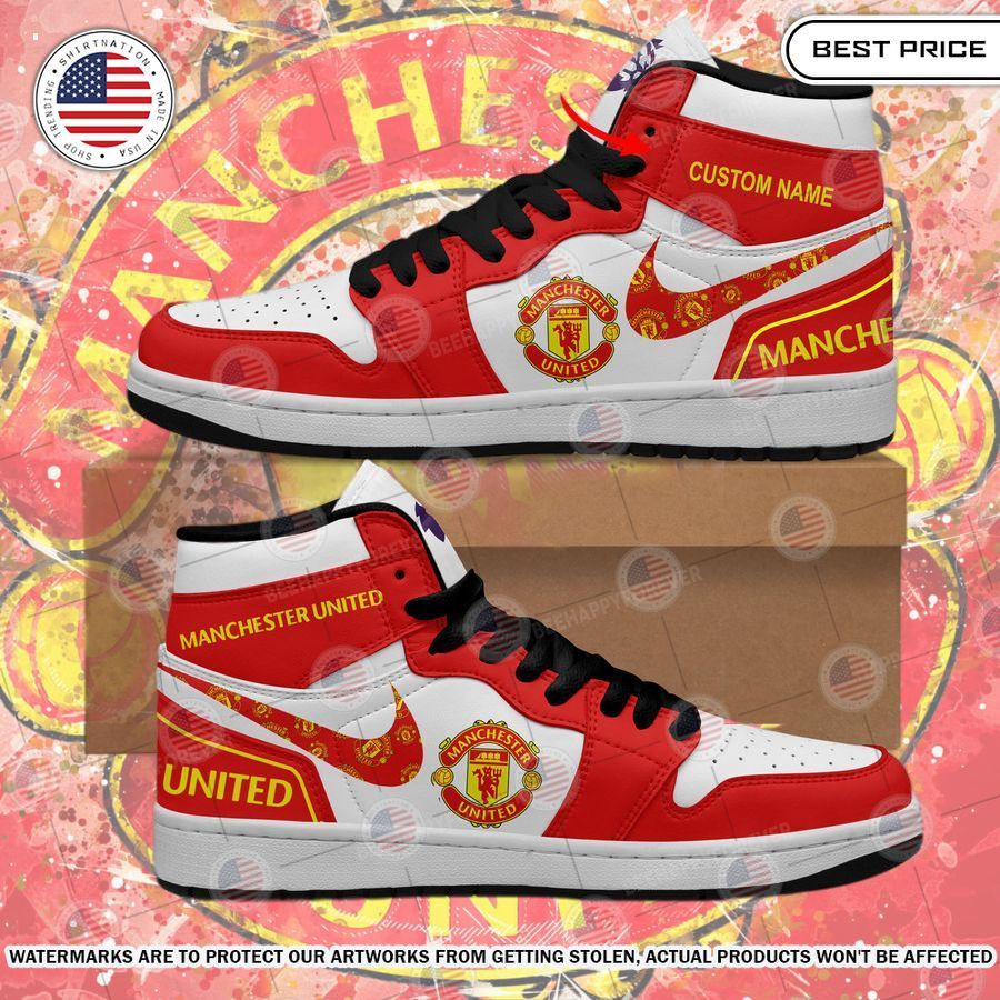 Manchester United Custom Air Jordan 1 Best click of yours