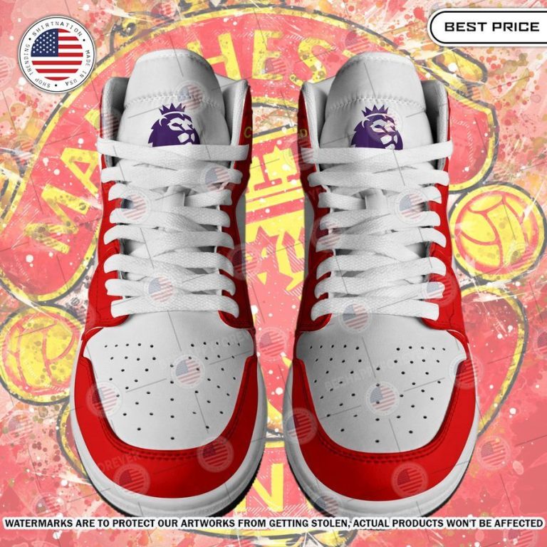 Manchester United Custom Air Jordan 1 You look lazy