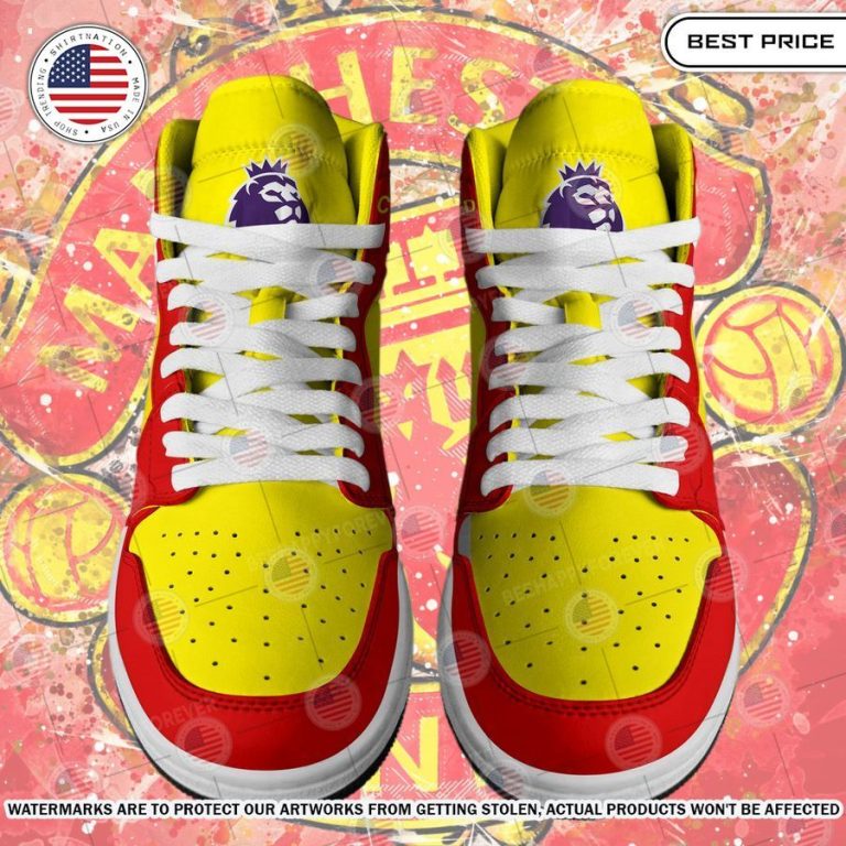 Manchester United Custom Air Jordan High Stunning