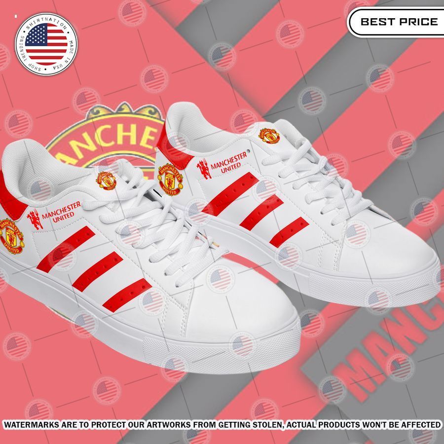Manchester United Stan Smith Sneakers Cool look bro