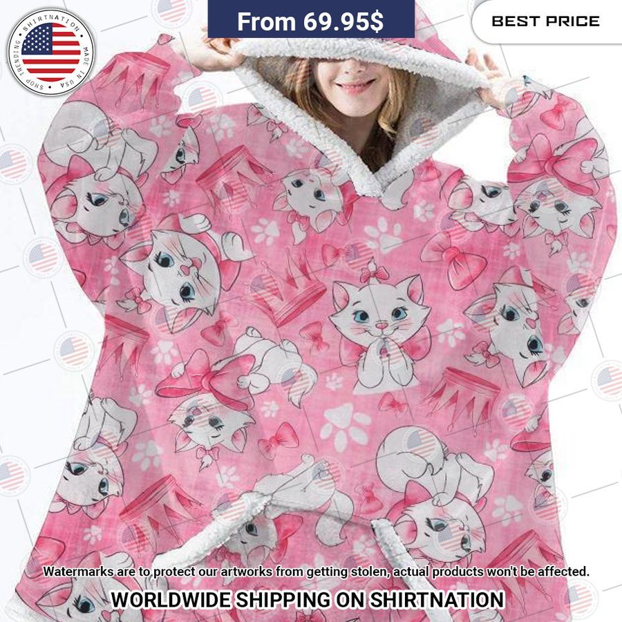 Mary Cat Hoodie Blanket Trending picture dear