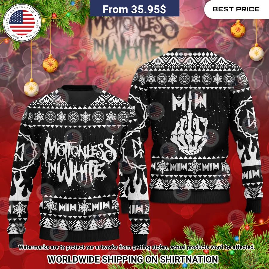 Motionless in White Band Ugly Sweater This is your best picture man