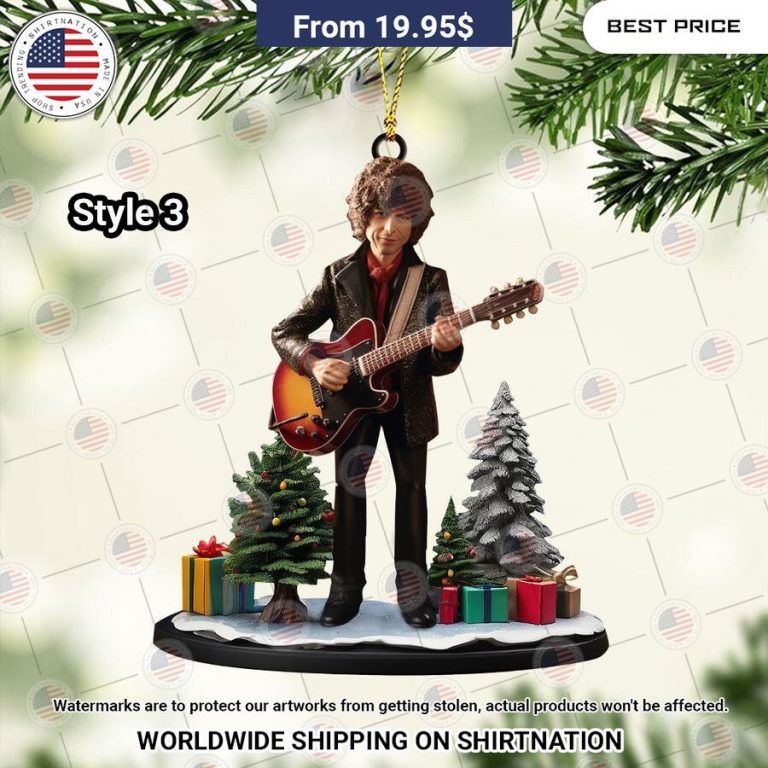 NEW Bob Dylan Christmas Ornament Stand easy bro