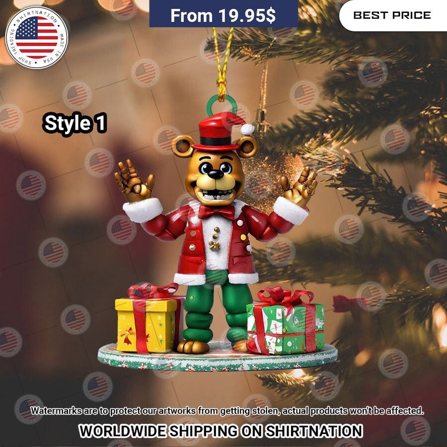 NEW Five Nights at Freddy's Christmas Ornament Which place is this bro?