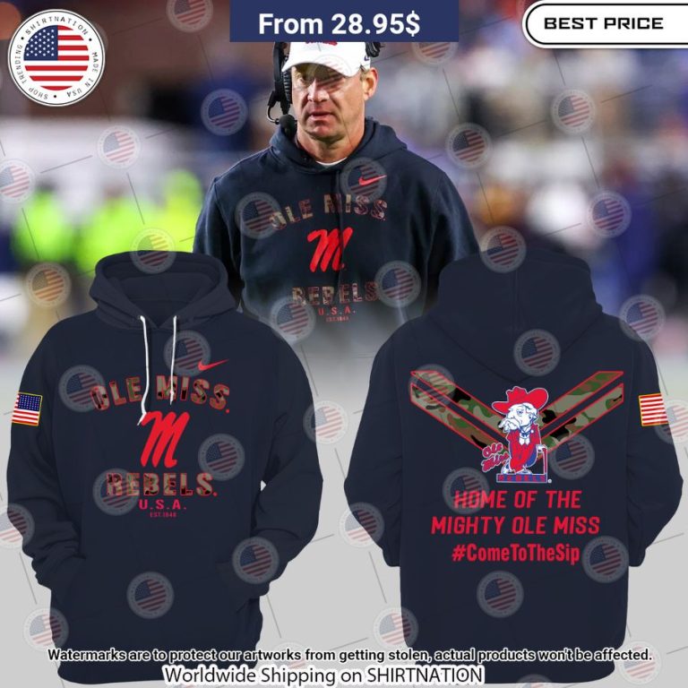 Ole Miss Rebels Football Champions Lane Kiffin Hoodie It is more than cute